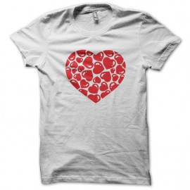 Heart white shirt