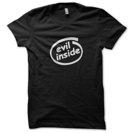 tee shirt evil inside noir