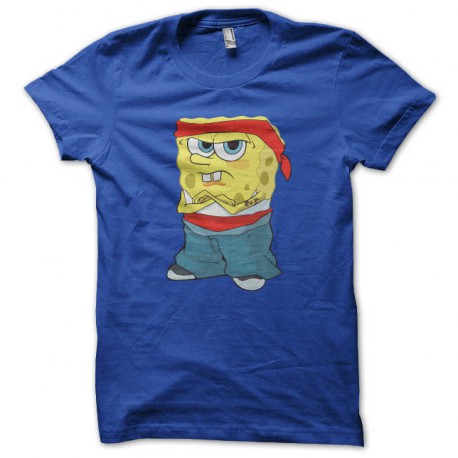 spongebob gangster shirt blue