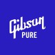 Camiseta Gibson Pure White / Royal Blue