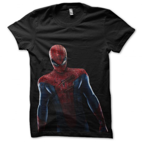 shirt spider man black