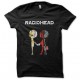 black t-shirt Radiohead