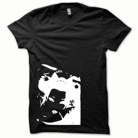 Tee shirt Geisha noir/blanc