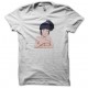 Naruto Hinata blanco camisa atractiva