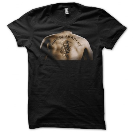 hijos de la anarquía camiseta negro