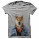 camisa de ropa de hombre gris brezo perro
