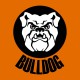 Bulldogs orange shirt