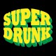 tee shirt Super drunk noir  