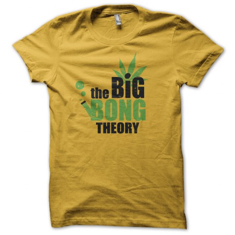 camisa de la teoría del Big Bong amarillo