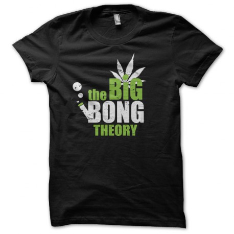 tee shirt the big bang bong theory noir