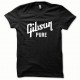 Camiseta Gibson Pure Blanco / Negro