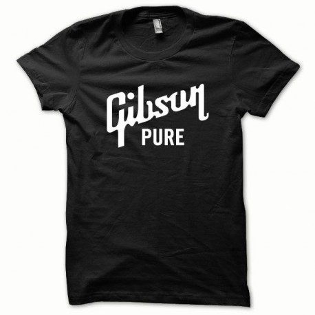 Tee shirt Gibson Pure White / Black