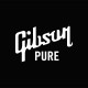 Tee shirt Gibson Pure Blanc/Noir