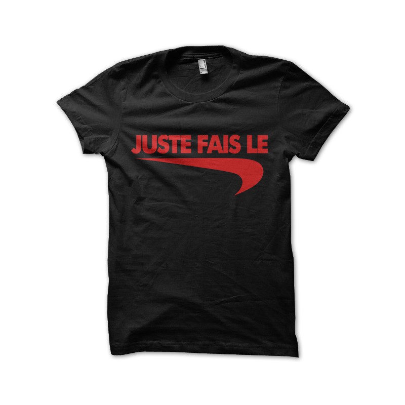 nike just do it red t shirt
