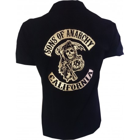 Sons Of Anarchy shirt collection black california