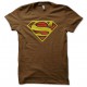 Superman shirt brown