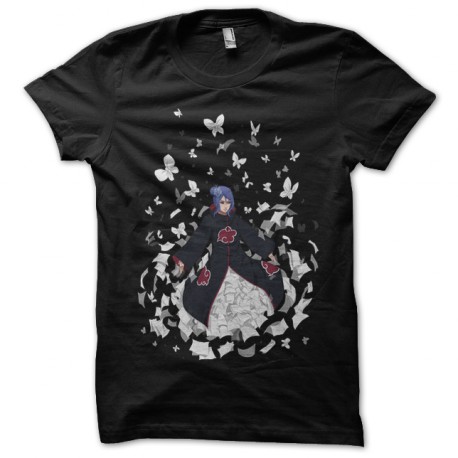 naruto konan black t-shirt