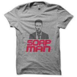tee shirt soap man grey