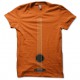 tee shirt guitar orange