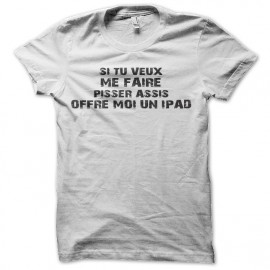 Camisa ipad parejas recipiente blanco