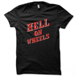 hell on wheels shirt black logo