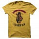 camisetas Hijos de la parodia cataluña SOA amarillo