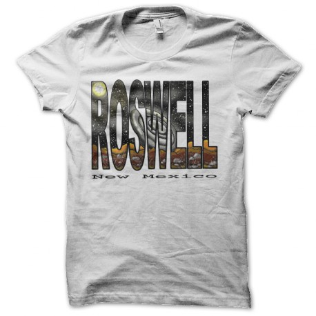 camisa blanca Roswell New México