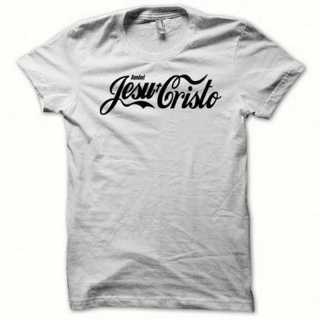 Camiseta de Jesu Cristo negro / blanco