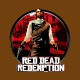 camisa roja marrón dead redemption