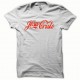 Tee shirt Jesu-Christo orange/blanc