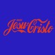 Tee shirt Jesu-Christo rouge/bleu royal
