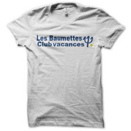 prisión camisa de la parodia baumettes club Med blanco