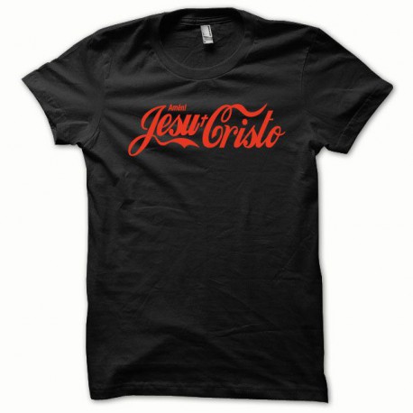 T-shirt Jesu-Christo red / black