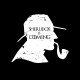 tee shirt Sherlock is Coming noir