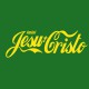 Camiseta de Jesu Cristo botella amarilla / verde