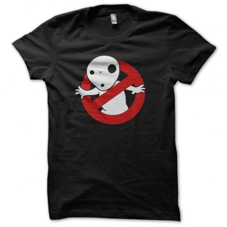 camisa de la princesa Monoket parodia fantasmas negros logotipo de SOS