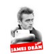 James Dean camiseta blanca autofoto