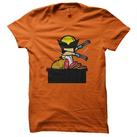 tee shirt job special wolverine orange