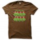 tortugas ninjas camisa marrón