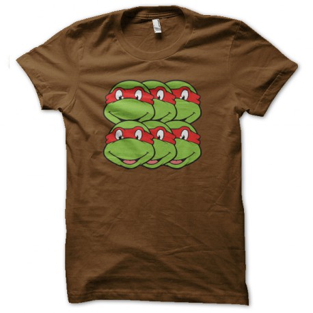 brown shirt ninja turtles