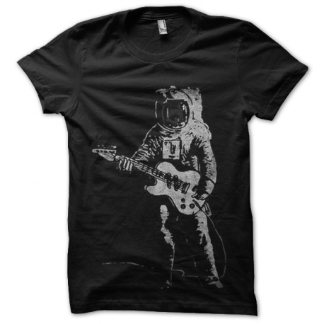Solo in black t-shirt Space