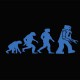 Tee shirt Lego Evolution bleu/noir