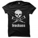 camiseta del negro de la camisa frackass