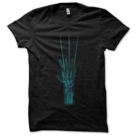 tee shirt claw X-ray noir