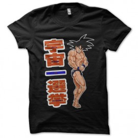 camisa atractiva goku negro