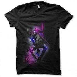 tee shirt skateboard design noir