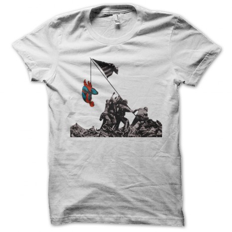 spider man shirt funny white