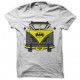 tee shirt batman car blanc