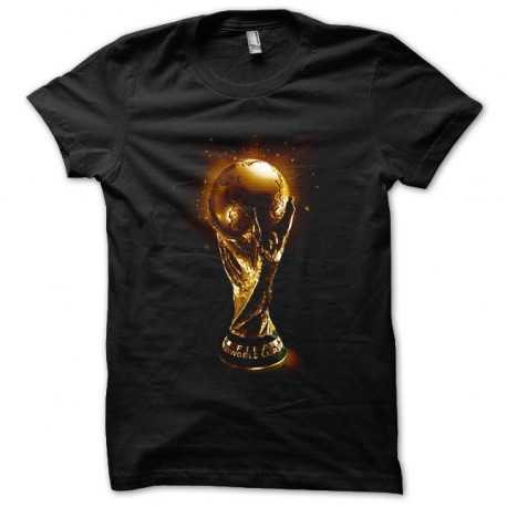 negro camiseta premio copa del mundo