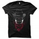 tee shirt Cowboy Pug noir 